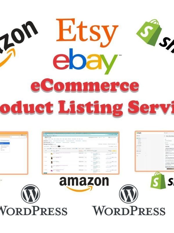 ecommerce product listing services